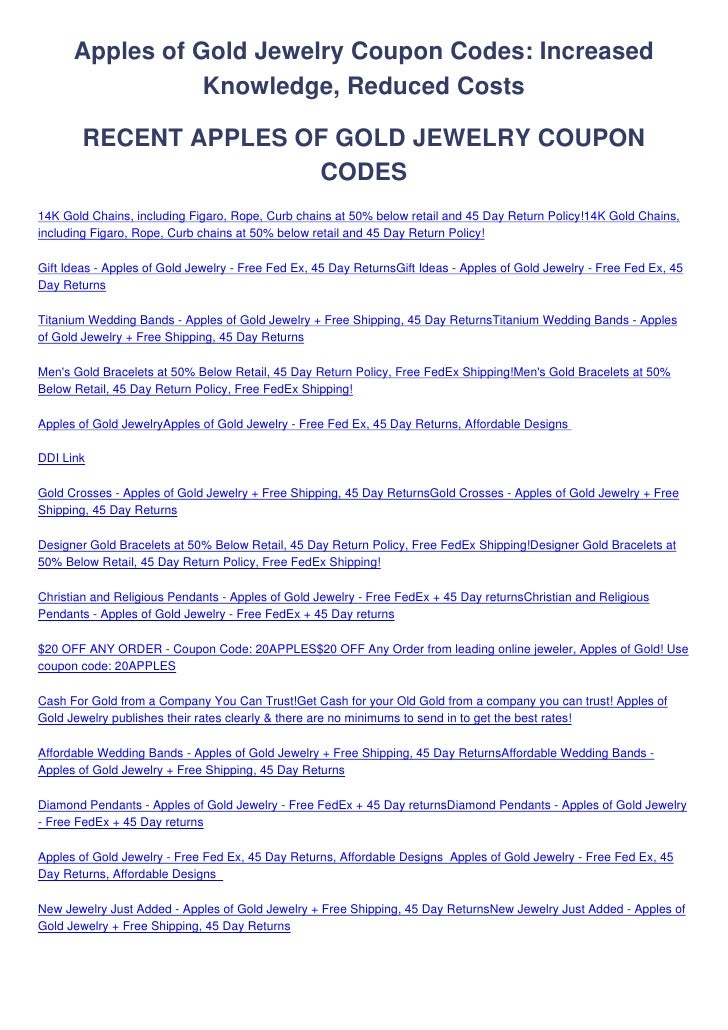 apples of gold coupon